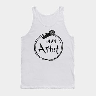 I'm an Artist: Microphone Edition Tank Top